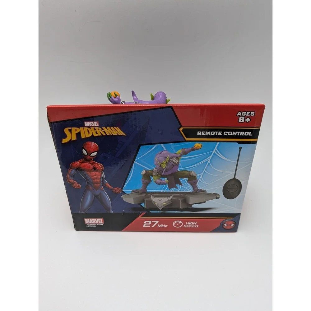 Marvel Spider-Man RC GREEN GOBLIN On Glider #ET-0842 Remote Control, NEW, NIB